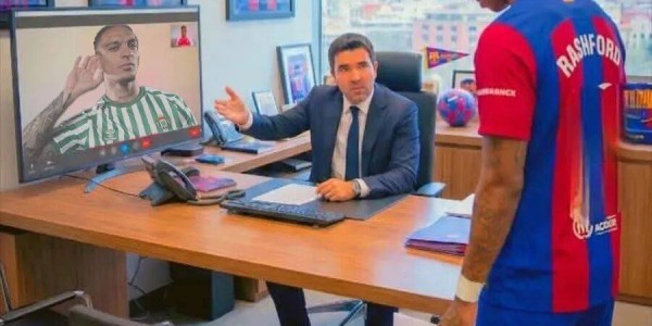 巴萨巨头再会晤拉什福德兄长，或要求逼宫曼联！拉爵难卖3000万以上