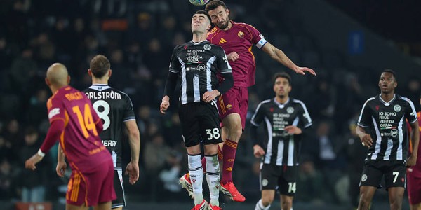 罗马客场0-1不敌乌迪内斯